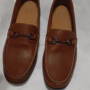 Man's FJ light brown casual style shoes